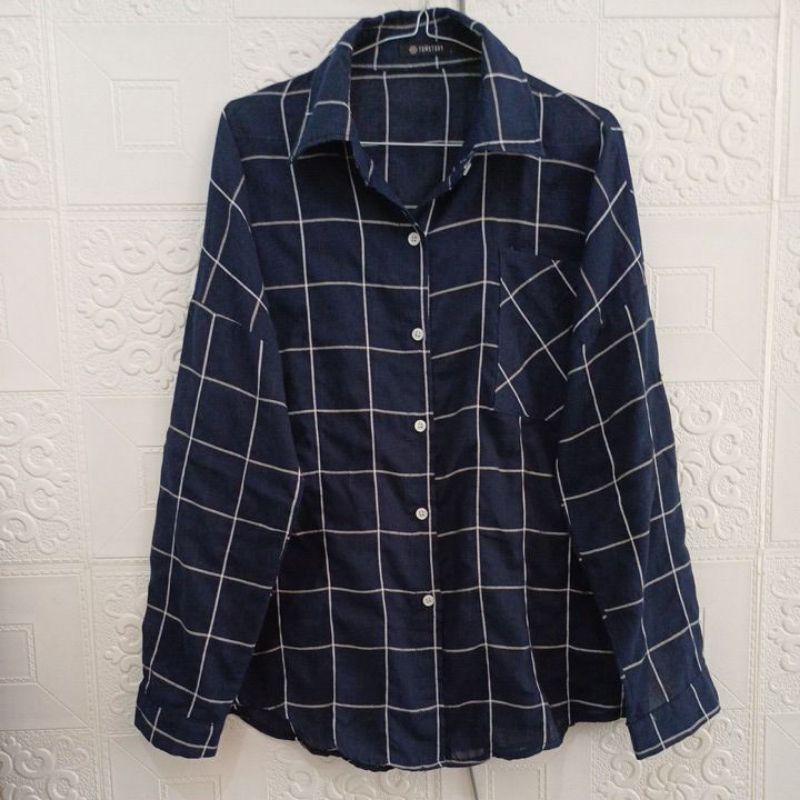 Kemeja kotak Tomstory prelove