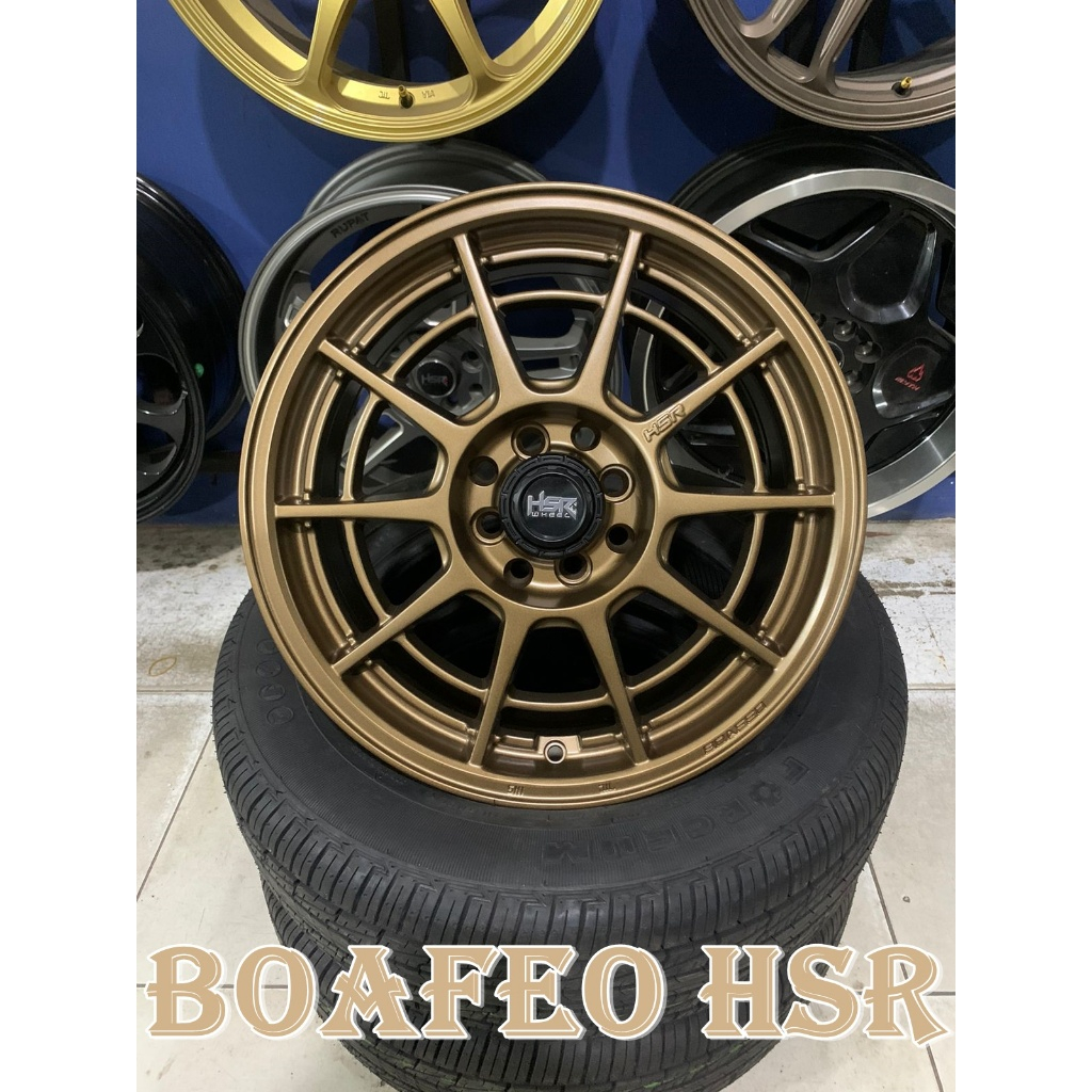 Velg Ring 15 Hsr Boafeo Lebar 6,5 Velg Mobil Agya Sigra Avanza Futura Dan Lainnya