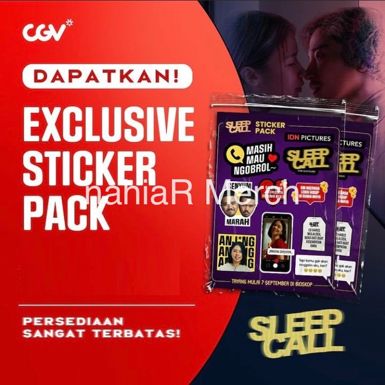 SLEEP CALL x CGV Official Sticker