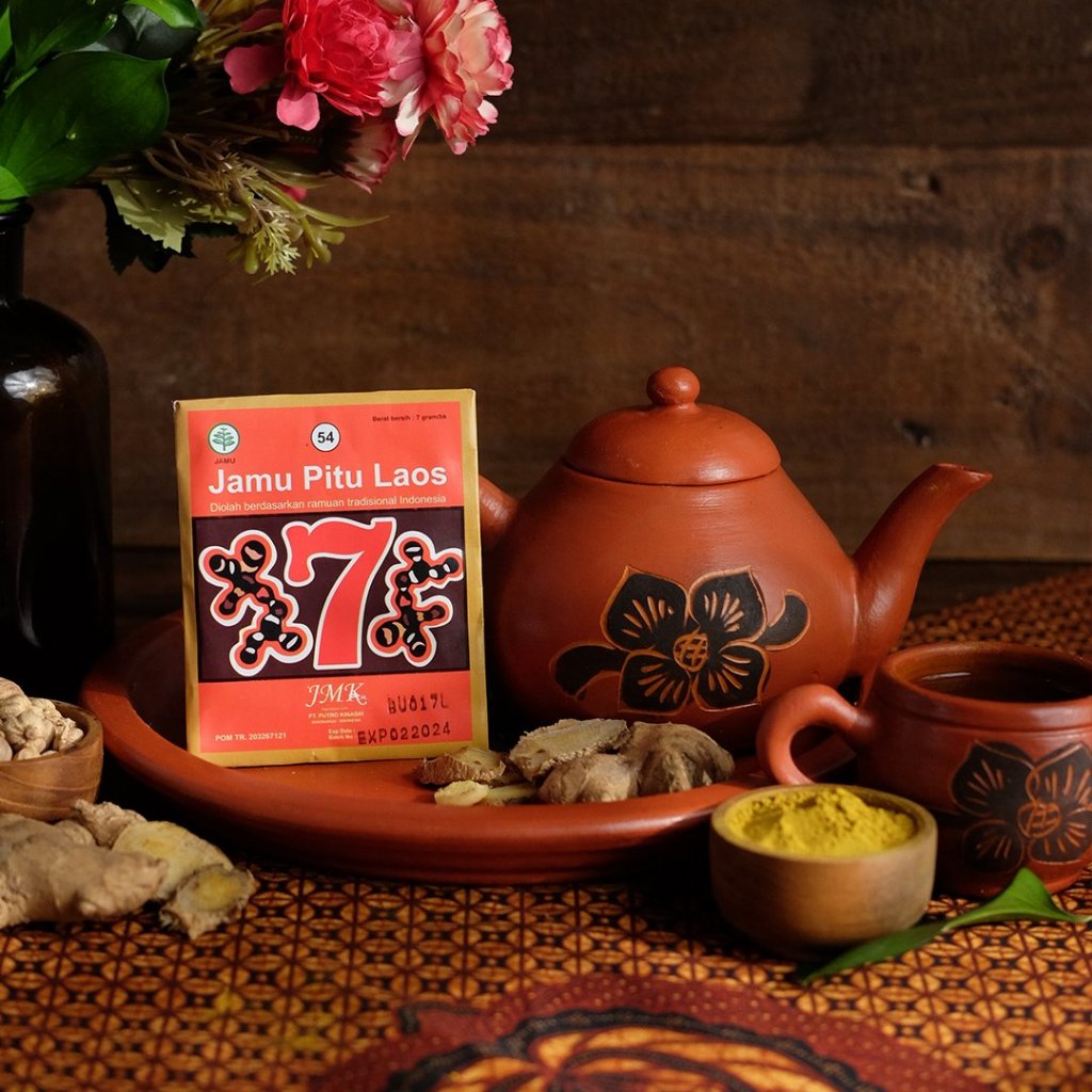 JAMU PITU LAOS NYONYA MENEER JMK  7 LAOS JAMU REMATIK PEGEL LINU MASUK ANGIN NYONYA MENEER JAMU JMK