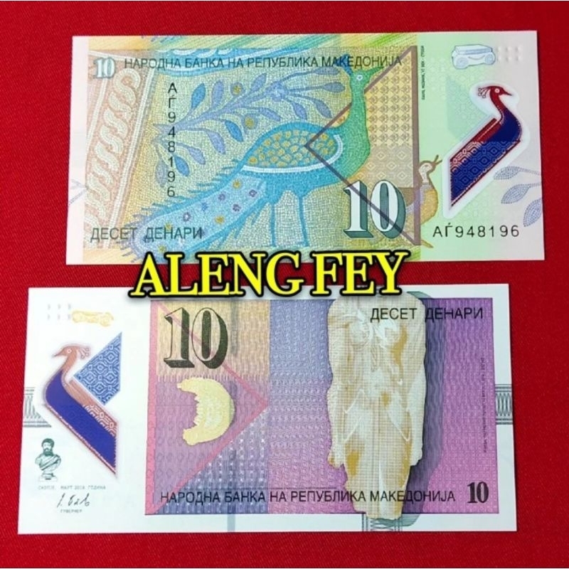 uang UNC Negara Macedonia