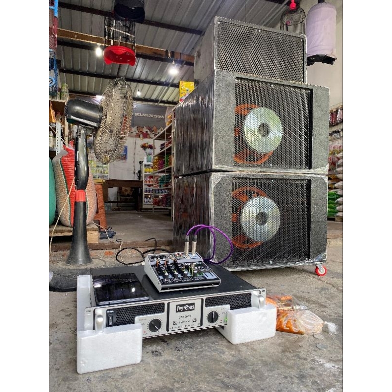 Paket Sound Miniatur Subwoofer Parathel 12 inch (x2) + midle 8 inch (x2) Siap Horeg - Ashley Oren vc