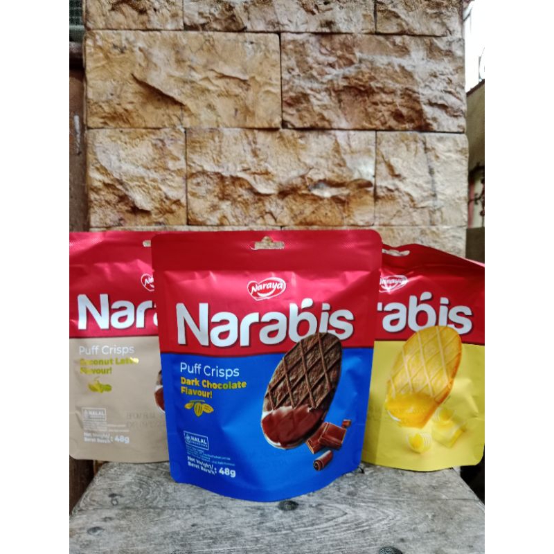 

NARAYA NARABIS PUFF CRISPS 48 gram / bungkus HALAL