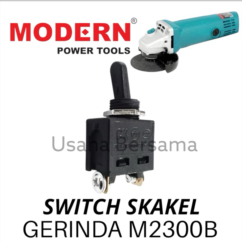 MODERN M2300B SWITCH SKAKEL SAKLAR GERINDA MODERN M2300B