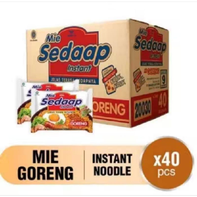 

MI GORENG SEDAP ISI 40 PCS