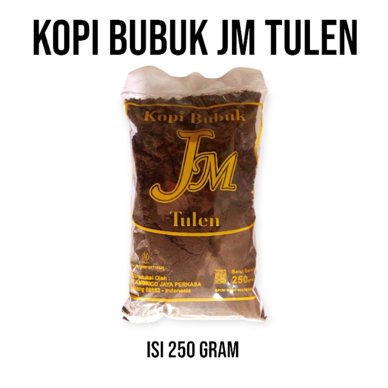 

Kopi tulen kopi robusta kopi bubuk murni nikmat dan mantap 250 gram kopi asli