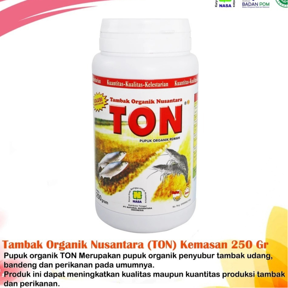 

TONK TAMBAK ORGANIK NUSANTARA 250g PUPUK TAMBAK UDANG DAN PERIKANAN