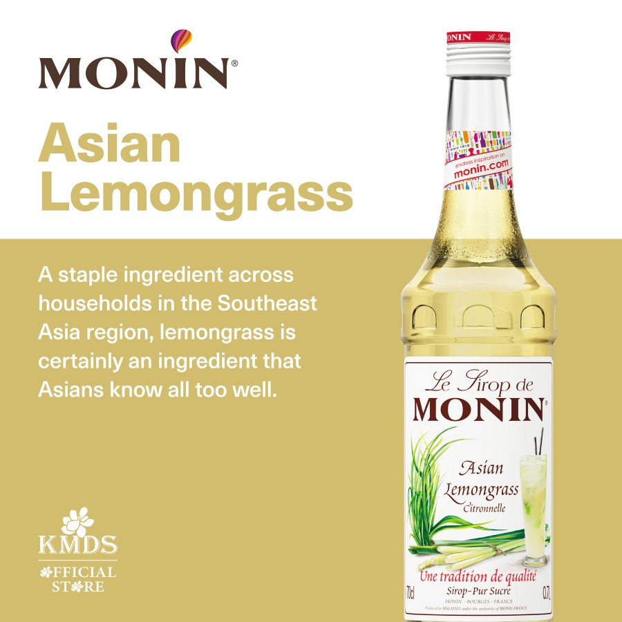 

MONIN ASIAN LEMONGRASS 70CL 700ML