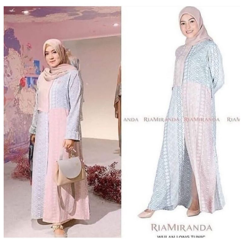 Pl WULAN LONG TUNIK By Ria Miranda/gamis raya2025