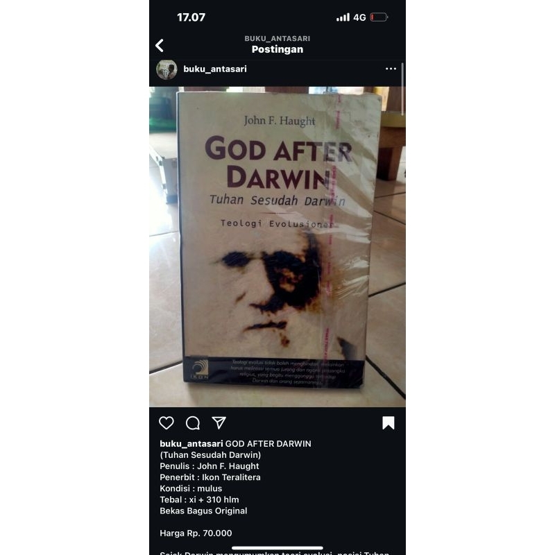 GOD AFTER DARWIN(Tuhan Sesudah Darwin)
