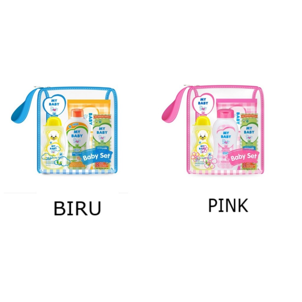 My Baby Gift Set Mini / Paket My Baby isi 4 item