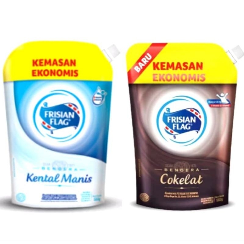 

Frisian Flag Pouch 545gr Cokelat & Putih