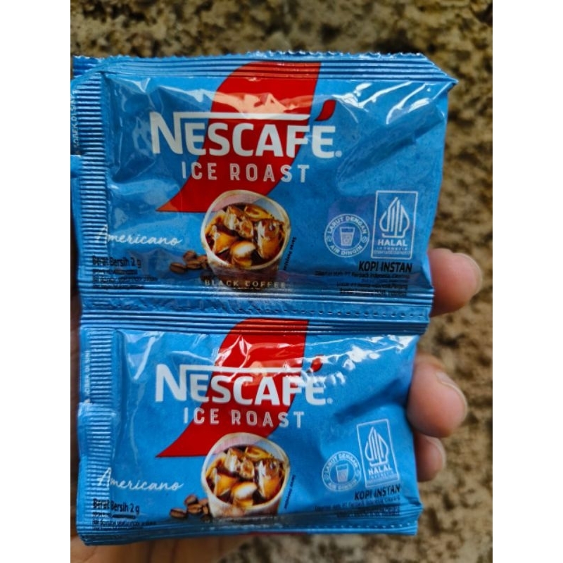 

Nescafe Kopi Instan Ice Roast 1 Renceng isi 10 Sachet