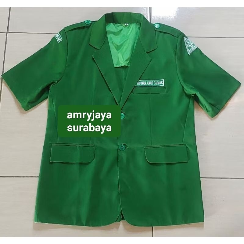 JAS ATASAN ANSOR NU LENGAN PENDEK /GP ANSOR / GERAKAN PEMUDA ANSOR ( AMRY JAYA SURABAYA )