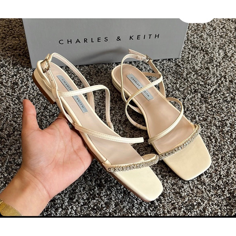 Sandal flat tali ck/Sandal teplek tali ck/Flatshoes cnk/