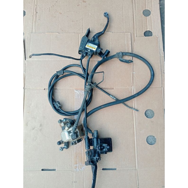 master rem depan belakang 1 set Honda beat street beat led Scoopy donat Vario new barang seken ORI c