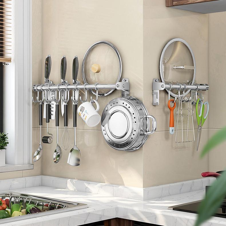 RAPSTA - Rak Dapur Tempel Dinding Tempat Alat Dapur Stainless / StainlessRack / RAK GANTUNG DAPUR