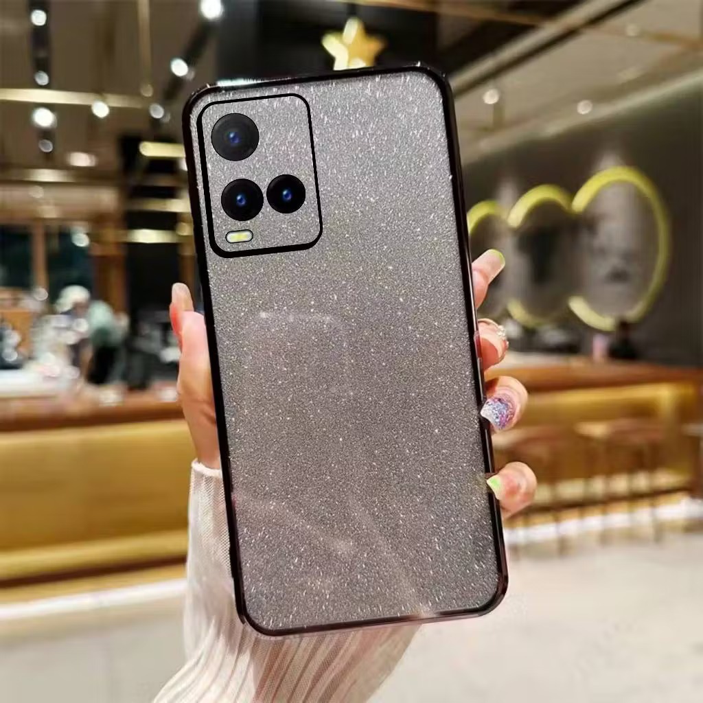 Softcase VIVO Y21 Y21a Y21s Y21t Y33s Y33t Premium Silicon Case Glitter