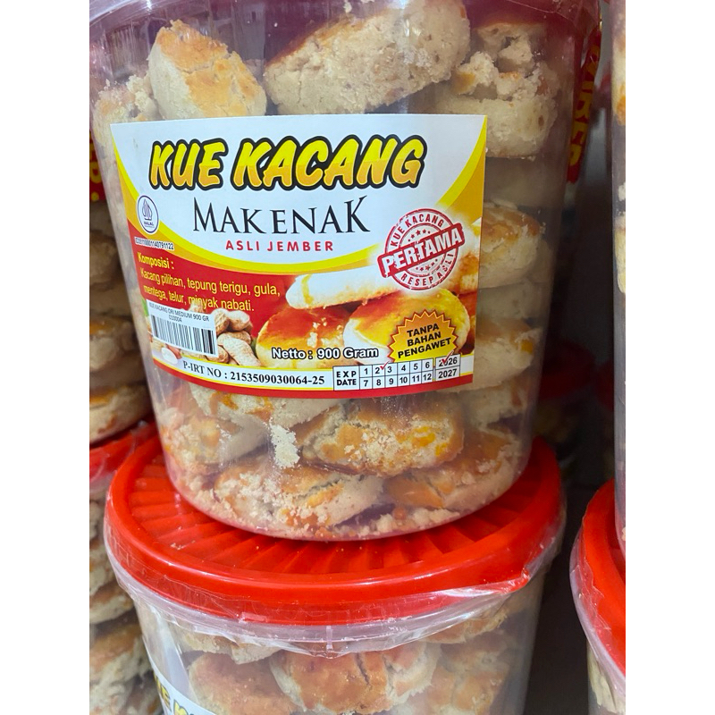 

Kue Kacang Mak Enak Original Asli Jember 900gr