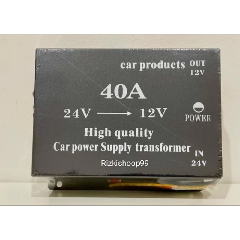 Step Down 40A DC 24V - 12V Converter DC 24V Ke 12V 40 Ampere