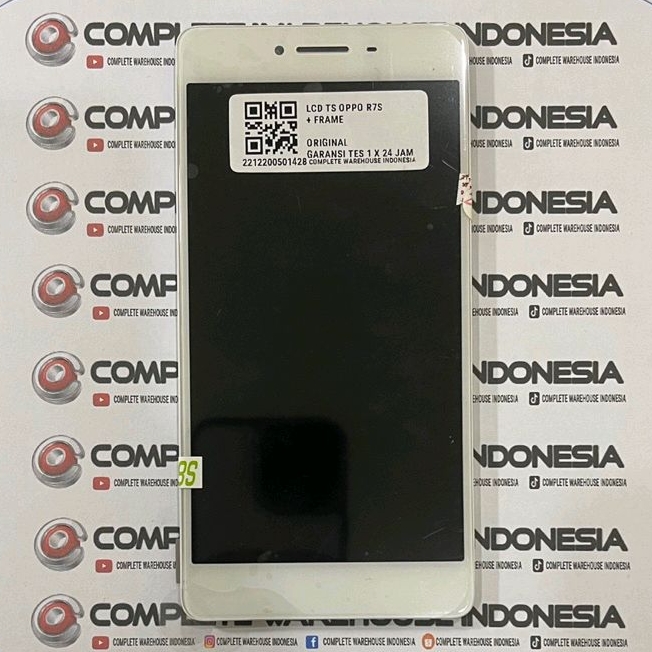 LCD TS OPPO R7S +FRAME / LCD OPPO R7S WITH FRAME  ORIGINAL