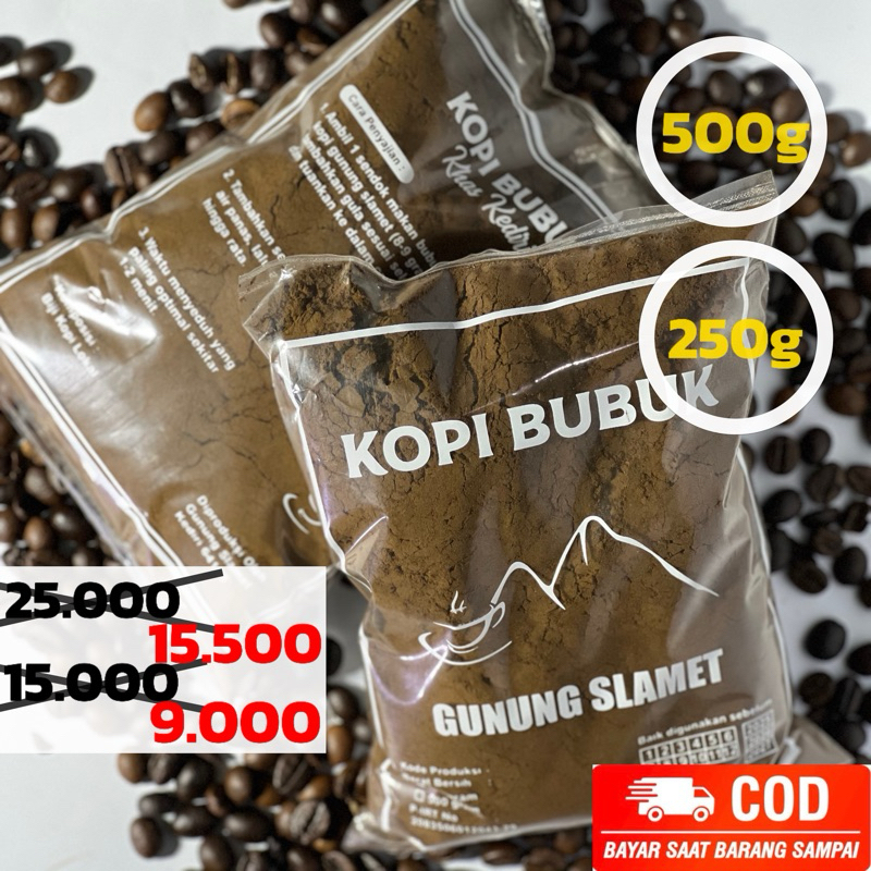 

KOPI BUBUK KHAS KEDIRI GUNUNG SLAMET