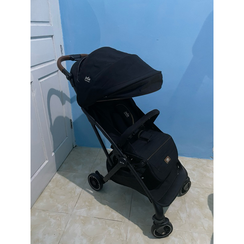 preloved stroller joie signature parcel minima cocolatte cabin size good condition ( baca deskripsi 