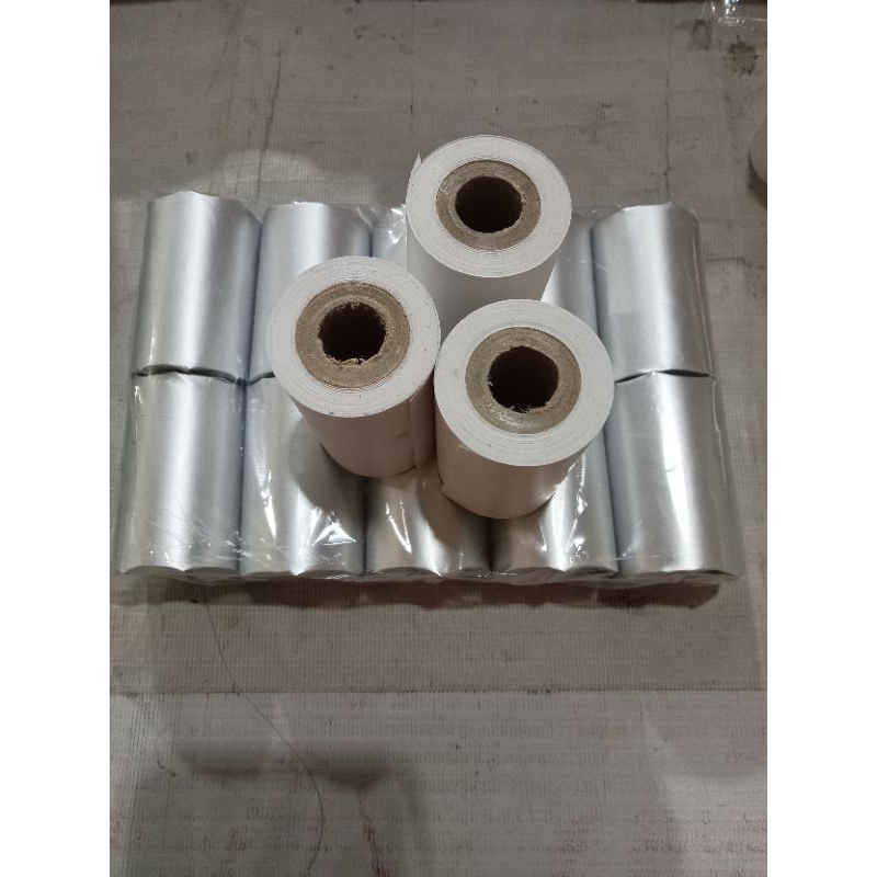 

Kertas thermal 58mmx40mm isi 20roll