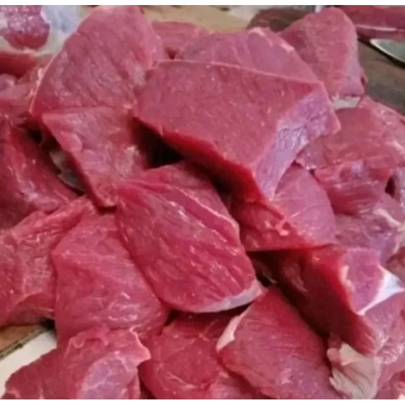 

Daging sapi/rendang/semur/tetelan/lemak/kikil kulit sapi segar