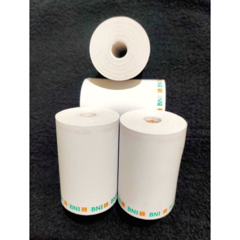 

Kertas Thermal EDC BNI Ukuran 58x40mm Paket 10 Roll