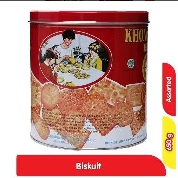 

KHONG GUAN Biskuit Kaleng Mini 650 Gram