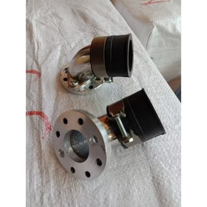 MANIPOL MANIFOLD PUTAR MIRING PE 24 26 28 MOTOR BEBEK  JUPITER VEGA SUPRA MIO GRAND SMASH SHOGUN