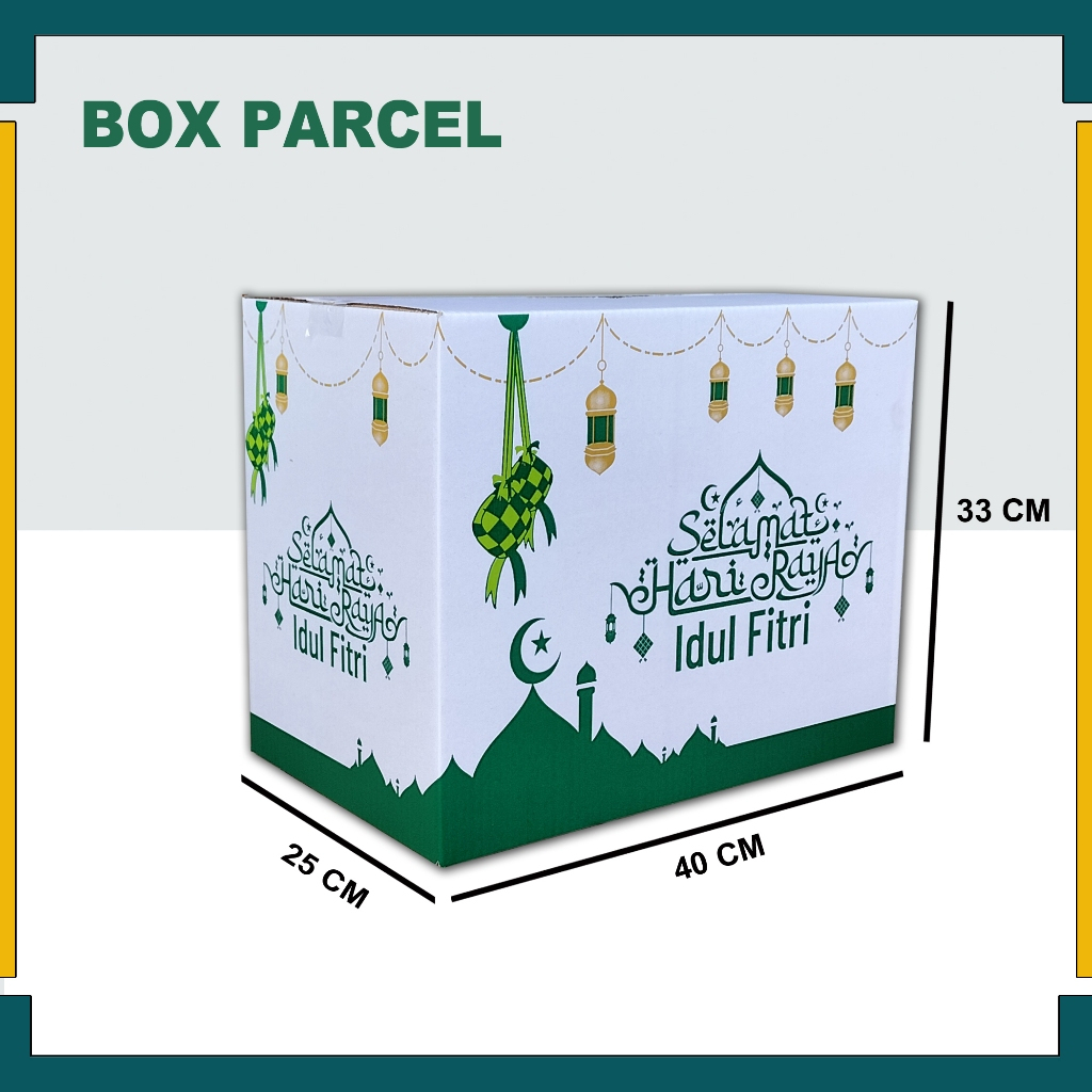 

Box Parcel 40x25x33 Cm Eidul Fitri / Kotak Parcel Hari Raya Idul Fitri