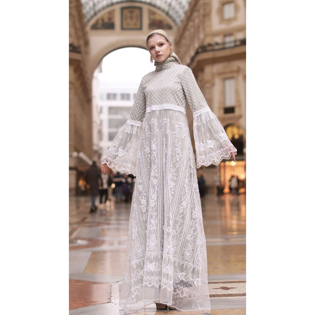 MANDJHA Felicia Dress Gamis By IVAN GUNAWAN ORIGINAL