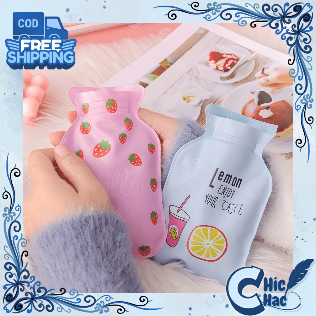 Kantung Air Hangat & Dingin / Pouch Kompres Demam Serbaguna / Alat Kantung Praktis