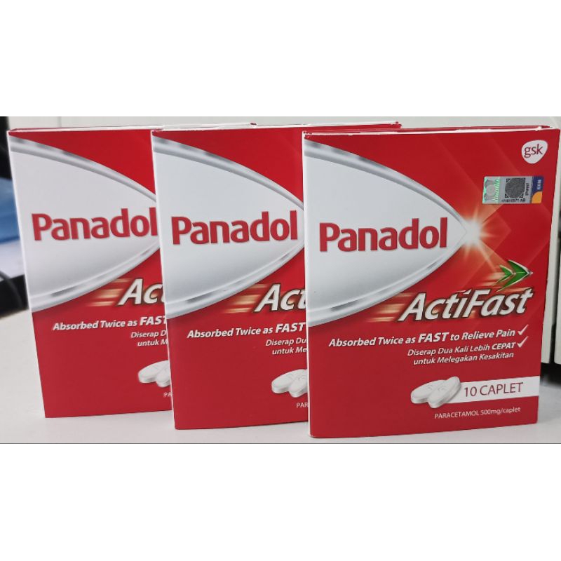 Panadol Actifast 500 mg Malaysia