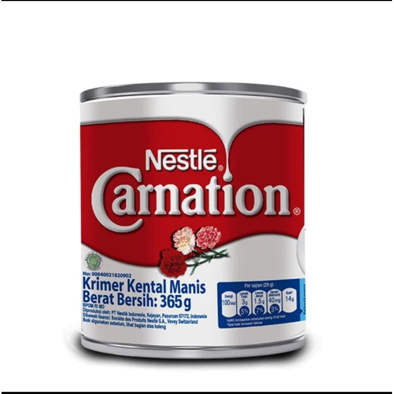 

Nestle Carnation Krimer Kental Manis 365 g