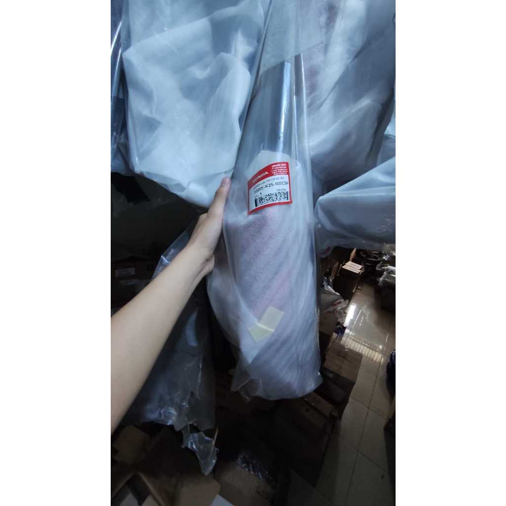 Ring Lampu / Batok Depan Merah Honda BeAT FI & BeAT FI CBS / 53205-K25-900CSR ORIGINAL AHM