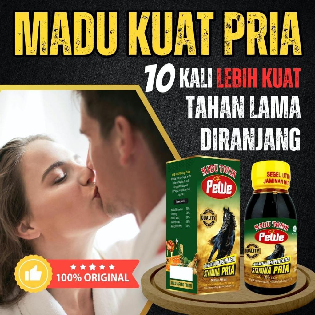 

Madu Tonik Pewe Asli Madukuat Herbal Aman Rahasia Kejantanan Stamina Pria Kuat Tahan Lama Di Ranjang
