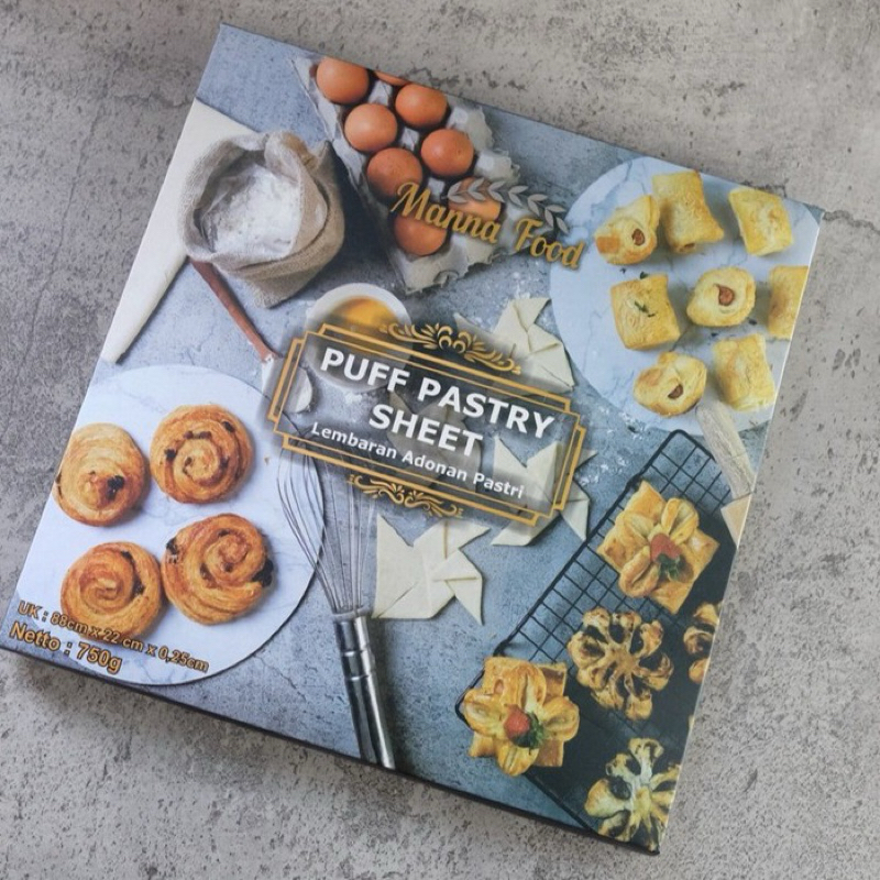 

Manna Food Puff Pastry Sheet 750gr