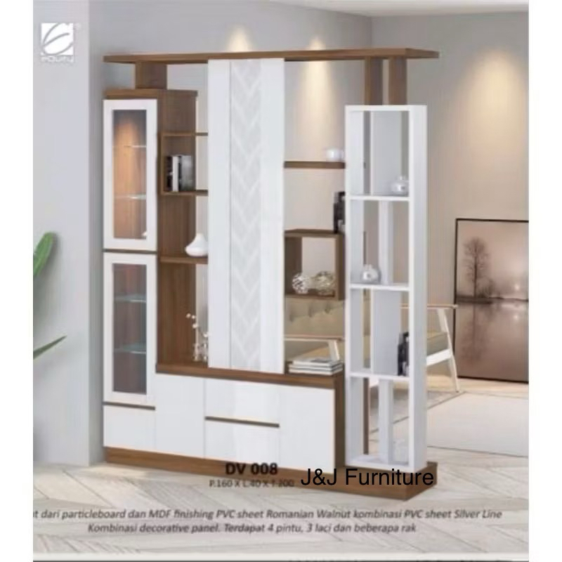 Partisi minimalis pembatas ruangan partisi