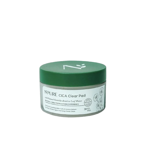NPURE CICA CLEAR PAD 100 ML ISI 30 PADS -EXP JUNI 2025- ~Beaute Soul~