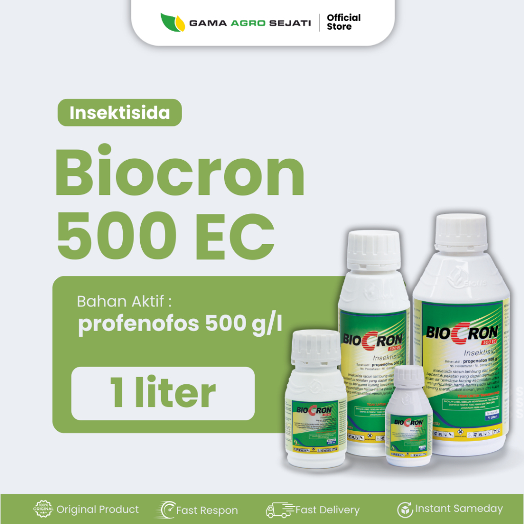 Insektisida Biocron 500 EC Kemasan 1 Liter