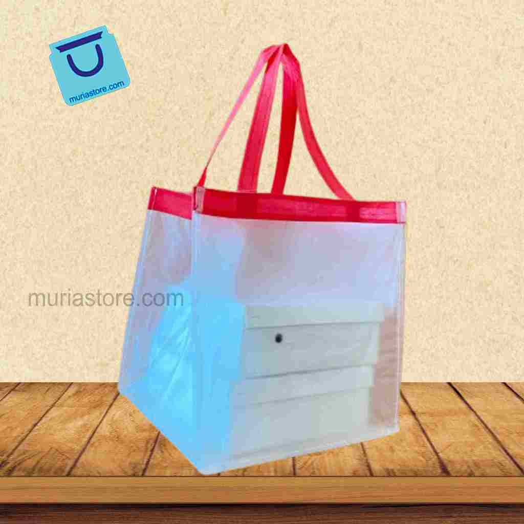 

Rosa Bag Tas Box Hajatan Aqiqah Haul Wedding Mika Warna Warni