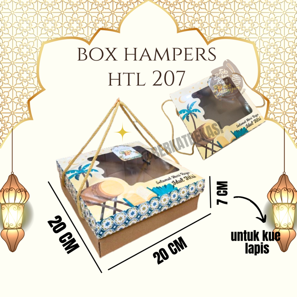 

BOX HAMPERS LEBARAN HLT / BOX LEBARAN LUCU