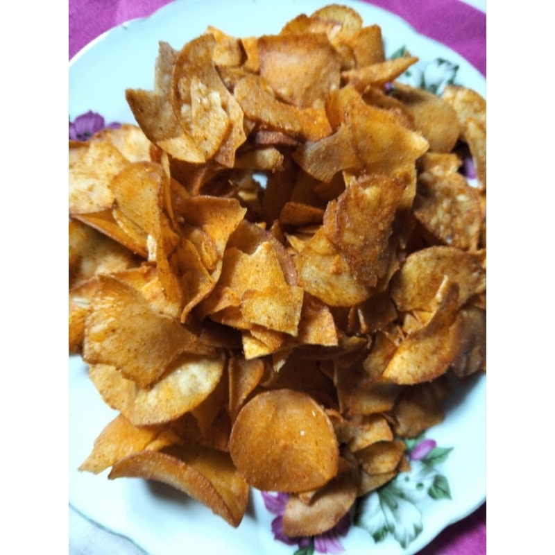 

KERIPIK SINGKONG PEDAS 250g