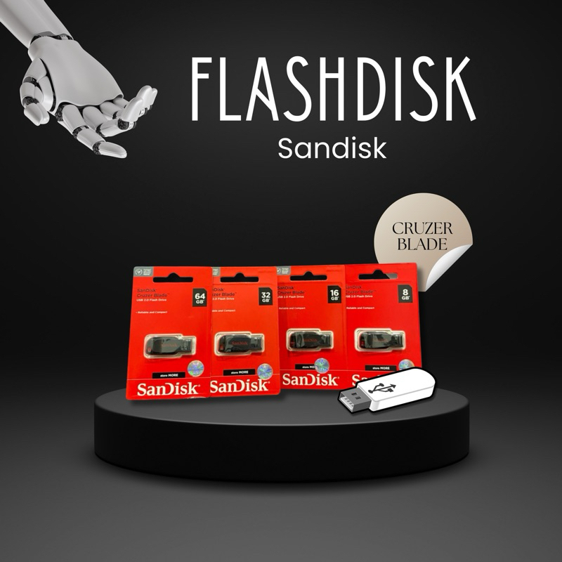 Flashdisk Sandisk Cruzer Blade
