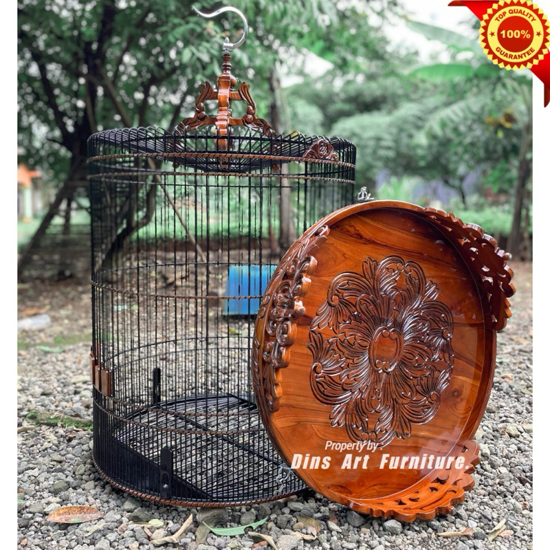Sangkar Murai Jati - Sangkar Ukir Krawang - Sangkar Murai asli Jepara