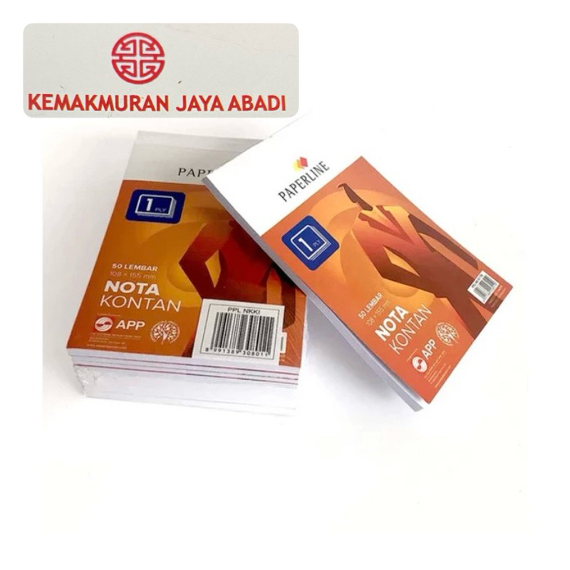 

Nota Kontan Paperline 1 Ply Kecil