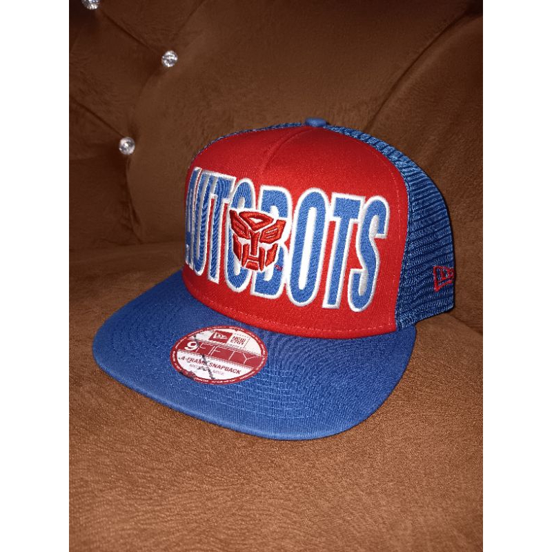 Topi Snapback Trucker New Era x Transformer